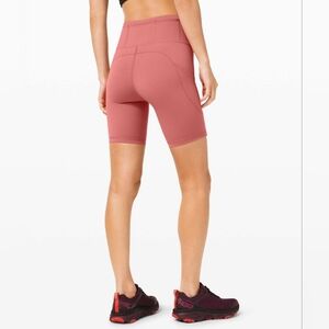 Lululemon Fast And Free Short 8" *Non-Reflective Cherry Tint size 8 in EUC